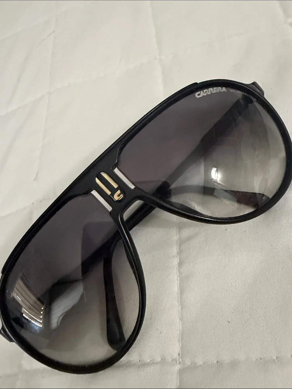 Carrera Black Sunglasses with Gray Gradient Lenses - ORIGINAL without case